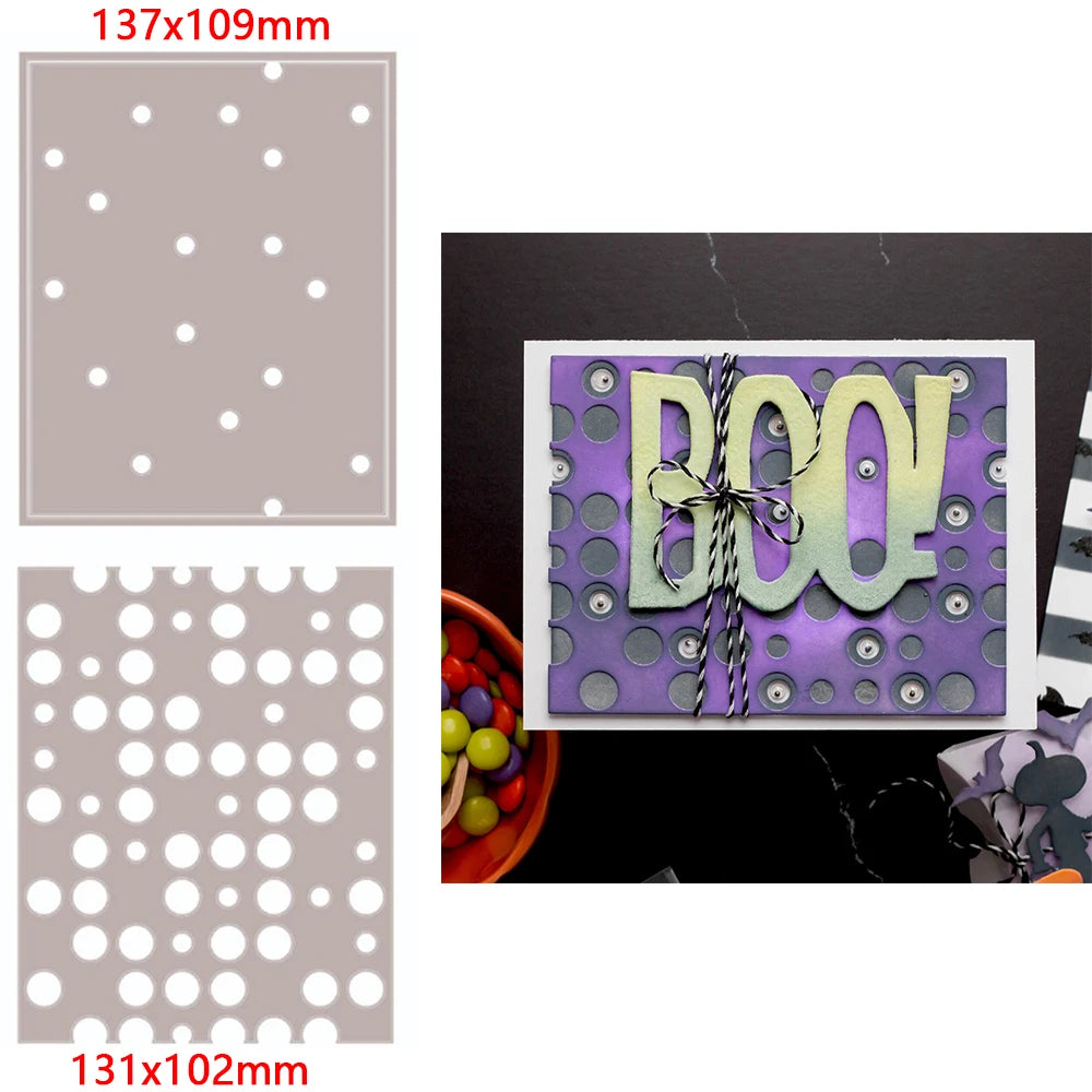 Halloween Collection Metal Cutting Dies Decorating Memory Book Pumpkin Bat Diecut For DIY Scrarpbooking Paper Craft Cards Making