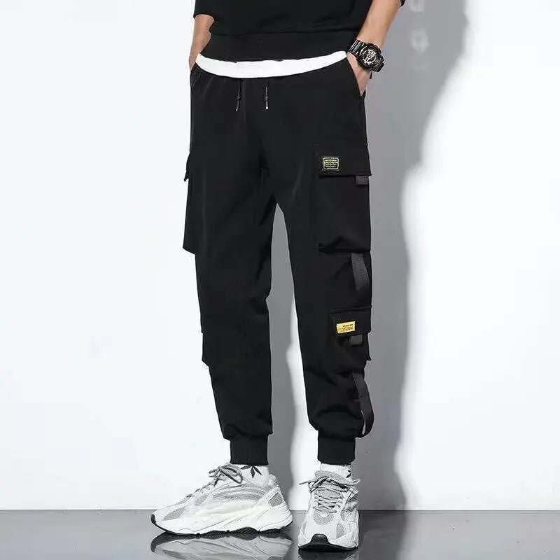 Workwear pants for men, trendy men's clothing for spring and summer, trendy brand workwear pants for casual and loose men's spor